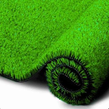 Imagem de 20m² Tapete Grama Sintetica Decorativa Artificial 2m x 50cm - Mor