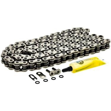 Imagem de NICHE Corrente de transmissão 428 116 elos anel de vedação com elo mestre de conexão para motocicleta, quadriciclo e bicicleta