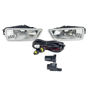 Imagem de SIEMID Kit de farol de neblina de halogênio dianteiro para Hond.a Accord 2003 2004 2005 2006 2007 7ª geração Luzes diurnas para-choques faróis de neblina