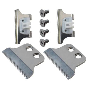 Imagem de WELURE Substituição de 2 lâminas de aparador compatíveis com Wahl 5 Star Series T-Wide Detailer (8081) Cordless Detailer LI (8171) T Blade Replacement