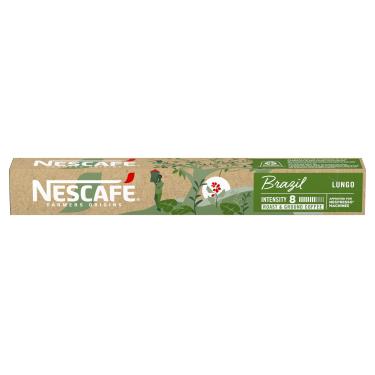 Imagem de Café em Cápsula Nespresso Nescafé Farmers Origins Brazil 10 Cápsulas