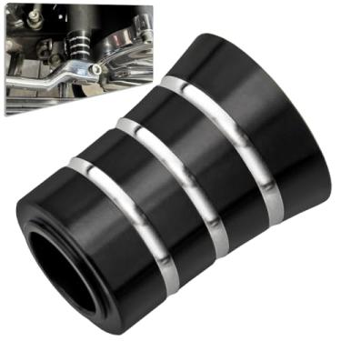 Imagem de Capa de eixo de câmbio de calcanhar/dedo do pé para Harley 1986-2017 FL Softail, 1988-2025 Touring Road King Road Glide Street Glide Electra Glide e modelos Trike 2008-posterior (Eliminator-Craving