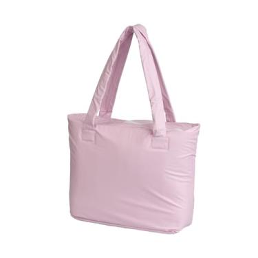 Imagem de Bolsa Térmica Multiuso Impermeável, 3 Tamanhos com Capacidades de 8L/15L/25L, Cores Lisas e Estampadas (Rosa, G (25 Litros))