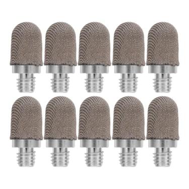 Imagem de Gadpiparty 10 Pontas De Substituição Para Caneta Capacitiva - Pontas De Fibra De Malha Macia Para Tela Sensível Ao Toque Ponta De Alta Sensibilidade De 5 Mm Sem Riscos Universal Para