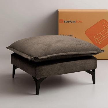 Imagem de Chaise Modular Boma. 60x70x40cm Boucle Sofá inBox