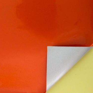 Imagem de Vinil Adesivo Refletivo Triângulo 20x60cm - ARTOOLS, Laranja