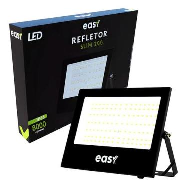 Imagem de Refletor Led 200w Easy Externo Branco Frio Avant 6500k Ip66