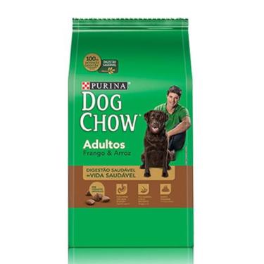 Imagem de Ração Dog Chow Adultos Frango e Arroz 15kg - Purina Dog Chow, Carne, F