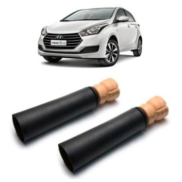 Imagem de Kit Batente Coifa Amortecedor Traseiro HB20 2012 /... - Solupe Parts