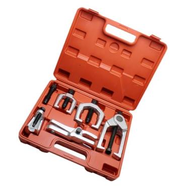 Imagem de Generic 5 peças separador de junta esférica conjunto de ferramentas de extremidade de tirante divisor kit de remoção com caixa de armazenamento profissional