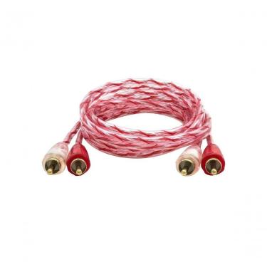 Imagem de Cabo Rca Stetsom Pvc Cristal Bronze Stereo 1 Metro