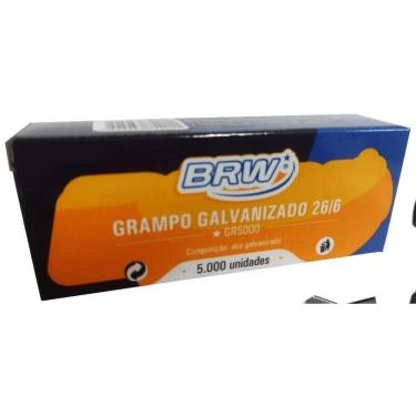 Imagem de Kit - 10.000 Grampo Galvanizado 26/6  2Cx  + 1 Grampeador