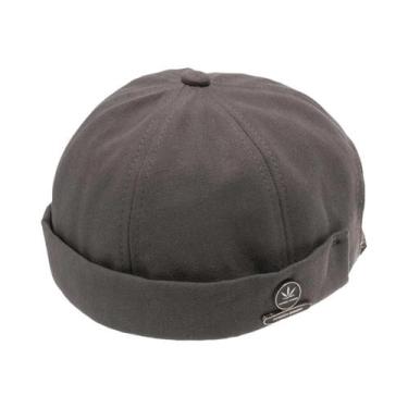 Imagem de Gorro Unissex De Veludo Cotelê Ajustável Sem Aba, Estilo Hip Hop, Stre