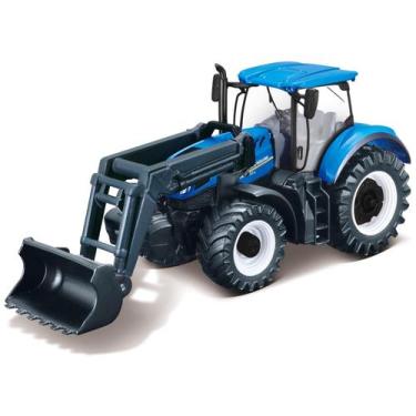 Imagem de Miniatura Trator T7.315 Com Pá Carregadeira New Holland Farm Bburago 3