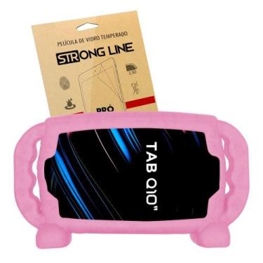 Imagem de Capa Capinha Infantil Compatível com Tablet Positivo Q10 Anti Impacto 