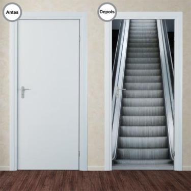 Imagem de Adesivo Decorativo de Porta - Escada - 099pt - Allodi