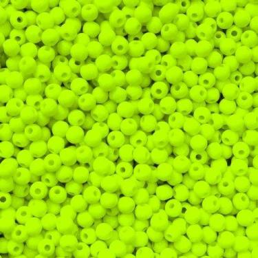 Imagem de BOLINHA DE RESINA Nº 04 (15 G) - LADEIRA BIJUTERIAS, AMARELO NEON