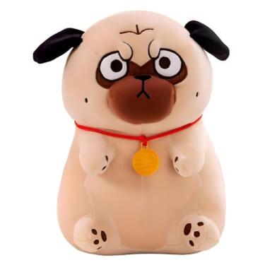 Imagem de Pelúcia Pug, 30cm, Infantil, Fofinho Macio Lindo