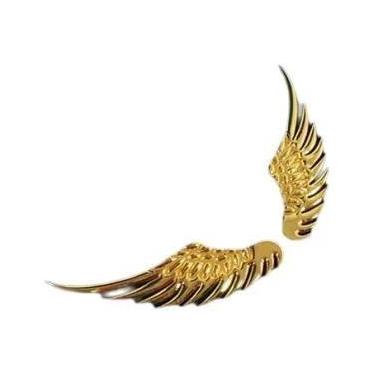 Imagem de Adesivo 3D De Asas De Anjo Para Carro, Emblema De Liga De Zinco Metáli