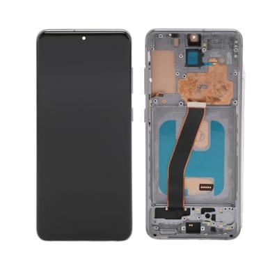 Imagem de Goshyda Substituição da Tela LCD para S20 4G G980, 6,2 Polegadas Touch Digitalizer Conjunto Com Quadro (Cinza)