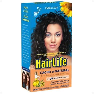 Imagem de Kit Embelleze HairLife Cacho e Natural: 1 Creme de Relaxamento e 1 Sac