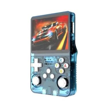 Imagem de Console De Videogame Retro Portátil R36S De 64GB Com Tela IPS De 3,5 P