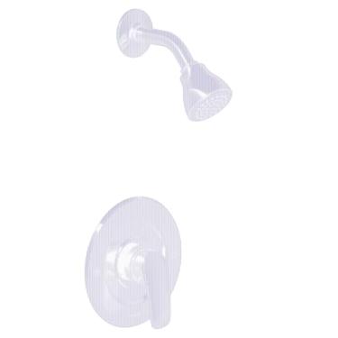 Imagem de Moen Conjunto de acabamento de chuveiro Chateau Chrome sem pressão, válvula vendida separadamente, TL5473