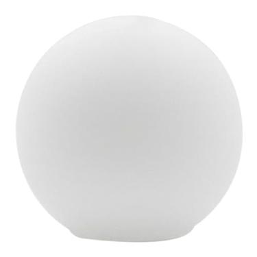 Imagem de Globo de Vidro 12cm de Diâmetro Leitoso Fosco Esfera Bola Bolinha Sem Colar Encaixe de Aproximadamente 5cm para Abajur Pendente Lustre Arandela Jabuticaba TANGERINA