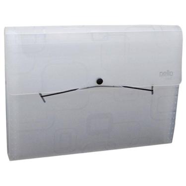 Imagem de Pasta sanfonada A4 c/ 12 divisórias Cristal 6070.H Dello