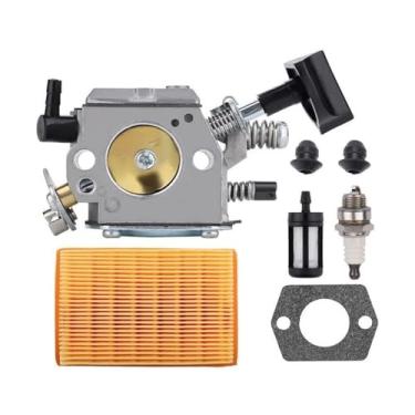 Imagem de HIIOLE Kit de carburador para Stihl BR320 BR340 BR380 BR400 BR420 SR320 SR340 SR400 SR420 Mochila Blower Carb Carburador Filtro de ar, Oumij01