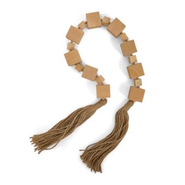 Imagem de COLAR DECORATIVO EM MADEIRA