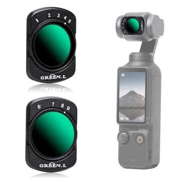 Imagem de Kit variável ND2-ND32 e ND64-ND512 compatível com DJI Osmo Pocket 3