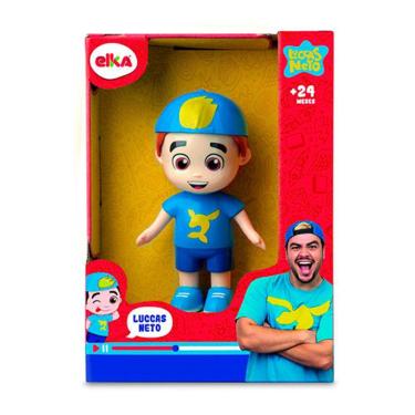 Imagem de Luccas Neto - Mini Boneco Articulado - 15 Cm - Elka