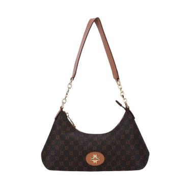 Imagem de Bolsa Luz da Lua Baguete Corrente Oval