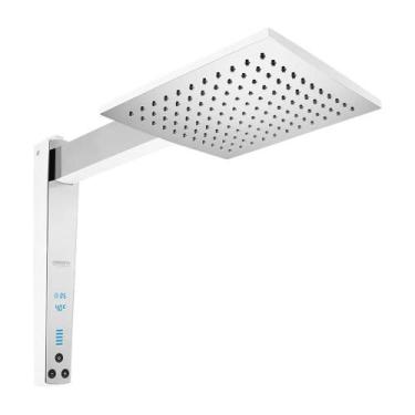 Imagem de Chuveiro Digital Branco Cromado 220/7500 Acqua Century - Lorenzetti, 2