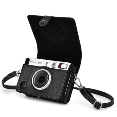 Imagem de Capa para câmera Rieibi Instax Mini EVO Vintage PU Leather Black
