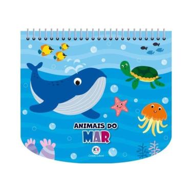 Imagem de Animais Do Mar - Livro Com Canetinha