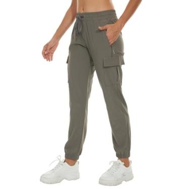 Imagem de Calças de caminhada Arunlluta Lightweight Cargo Quick Dry femininas cá