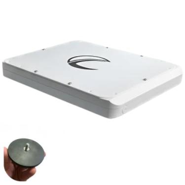 Imagem de SUPORTE VEICULAR CASE BASE PARA ANTENA STARLINK MINI GERAÇÃO 4 COM 4 IMÃS NEODIMIO EMBORRACHADOS CARRO MOTORHOME TRAILER BARCO INTERNET SATÉLITE COBERTA PROTEGIDA RESISTENTE A CHUVA (Branca)