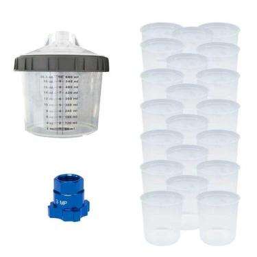 Imagem de KIT SPW - 01 Caneca Completa 01 Adaptador e 20 Refil Camisa Interna - 