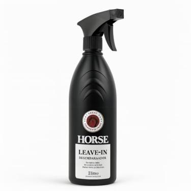 Imagem de Abrilhantador Brene Horse Evolution Leave-in Desembaraçador 1L Hidratação Brilho Intenso e Proteção para Crina e Cauda de Cavalo