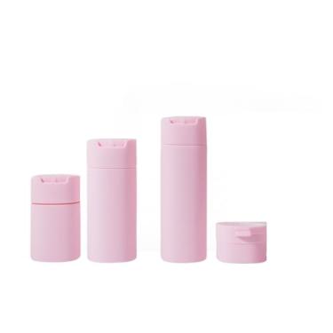 Imagem de Kit Viagem Frascos, Kit 5 Frascos de Viagem Pe para Cosméticos Skincare Shampoo Sabonete Líquido(Rosa)