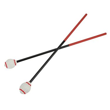 Imagem de RiToEasysports Confortáveis ​​Marimba Marimbas Fibra de Carbono + Material de Fio de Algodão para Instrumentos de Percussão Baixo (espinha branca)