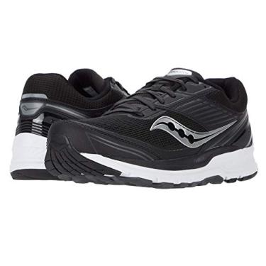 Imagem de Saucony Tênis masculino Echelon 8, Preto/branco, 9.5 Wide