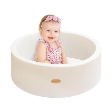 Imagem de Espuma viscoelástica redonda macia para bebês Ball Pit HARBOLLE 70 cm 
