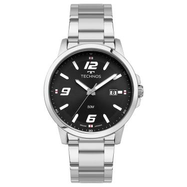 Imagem de Relógio Technos Masculino Racer Prata - 2315lav/1p Relógio Technos Masculino Racer Basico Prata - 2315lav/1p