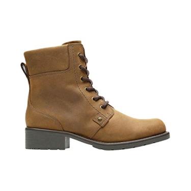 Imagem de Clarks Orinoco Spice Ankle Boot feminino, Snuff marrom, 8