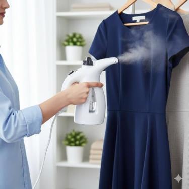 Imagem de Ferro de Passar Vertical a Vapor 300ml Portátil Compacto Rápido