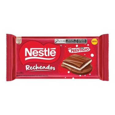 Imagem de Chocolate Nestlé Prestigio Recheado Tablete 90g - Embalagem com 14 Uni