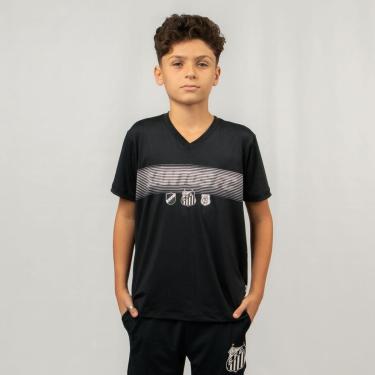 Imagem de Camiseta Esportiva Juvenil Santos FC-Masculino
